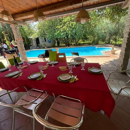 Loft Mansardato Con Giardino E Piscina In Villa Privata Loft With Garden And Swimming Pool In A Private Villa Sestu 外观 照片